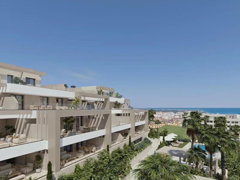 Exclusive Residential Resort in Estepona with Sea Views and Mediterranean Lifestyle& & Modern homes with elegant design and views of the Mediterranean& This new residential complex in Estepona offers a unique lifestyle on the Costa del Sol. With 