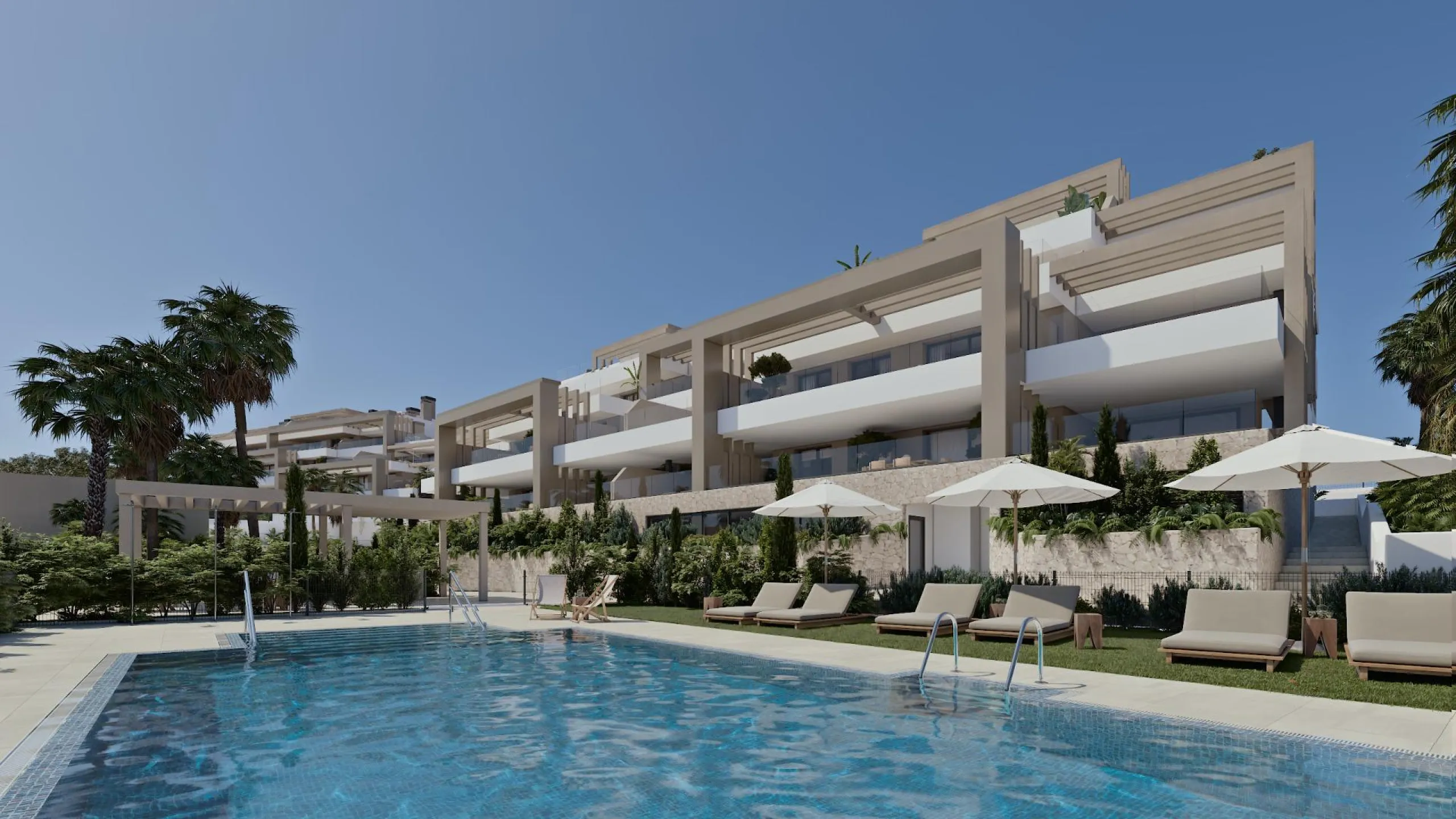 Exclusive Residential Resort in Estepona with Sea Views and Mediterranean Lifestyle& & Modern homes with elegant design and views of the Mediterranean& This new residential complex in Estepona offers a unique lifestyle on the Costa del Sol. With 