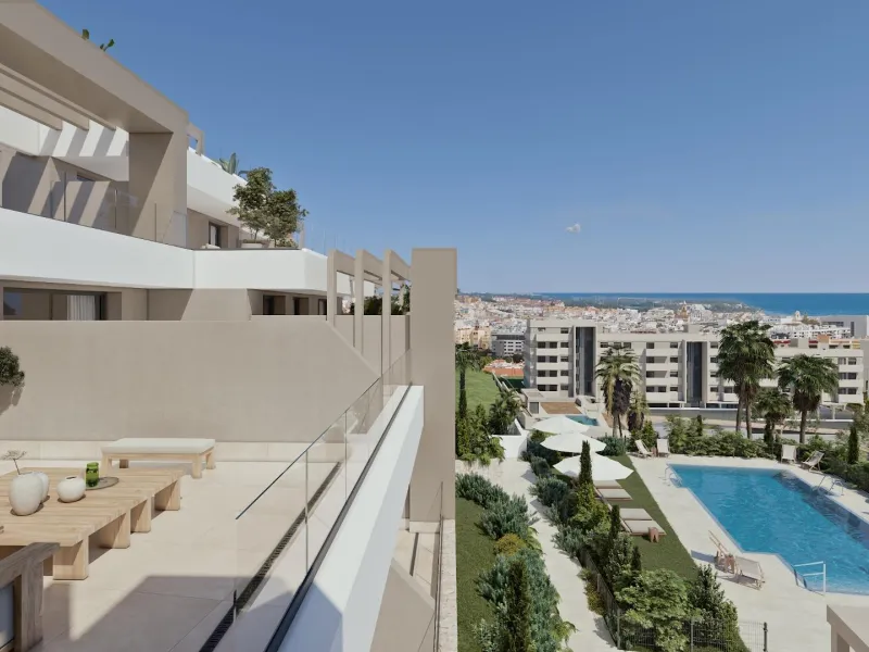 Exclusive Residential Resort in Estepona with Sea Views and Mediterranean Lifestyle& & Modern homes with elegant design and views of the Mediterranean& This new residential complex in Estepona offers a unique lifestyle on the Costa del Sol. With 