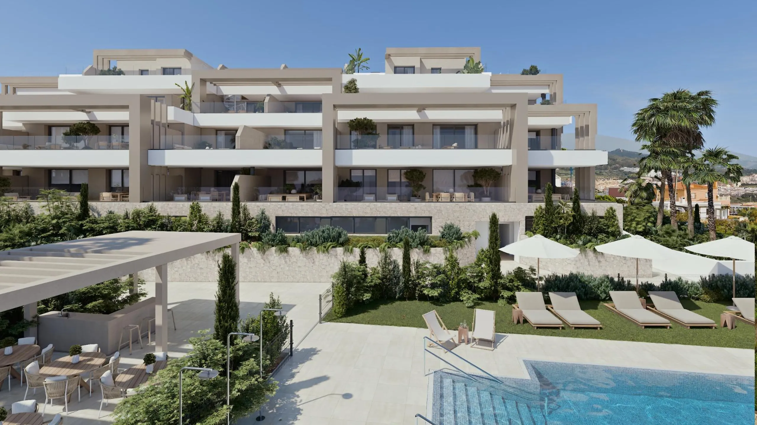 Exclusive Residential Resort in Estepona with Sea Views and Mediterranean Lifestyle& & Modern homes with elegant design and views of the Mediterranean& This new residential complex in Estepona offers a unique lifestyle on the Costa del Sol. With 
