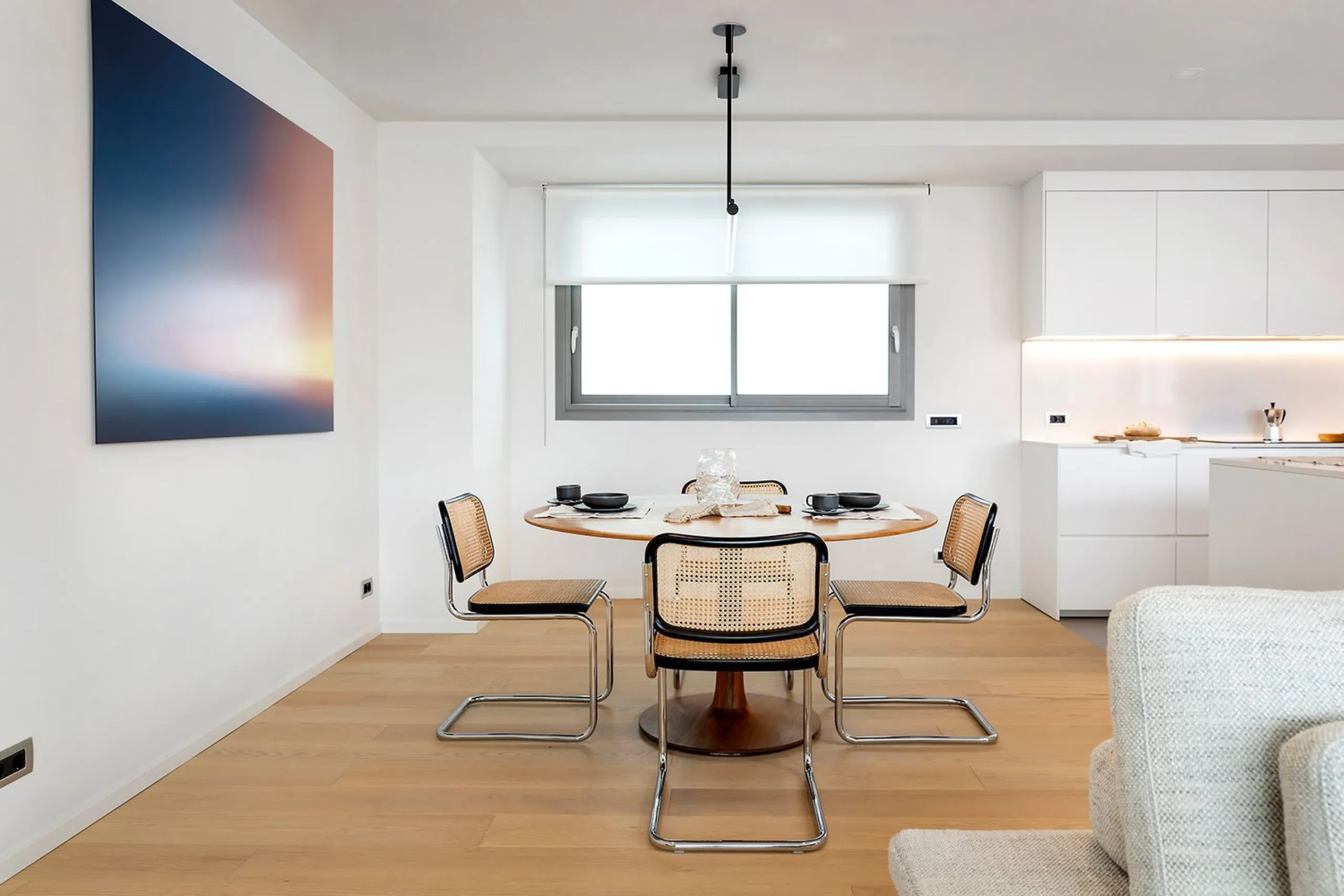 Elegant Designer Apartment with Terrace Next to Rambla Catalunya, Barcelona