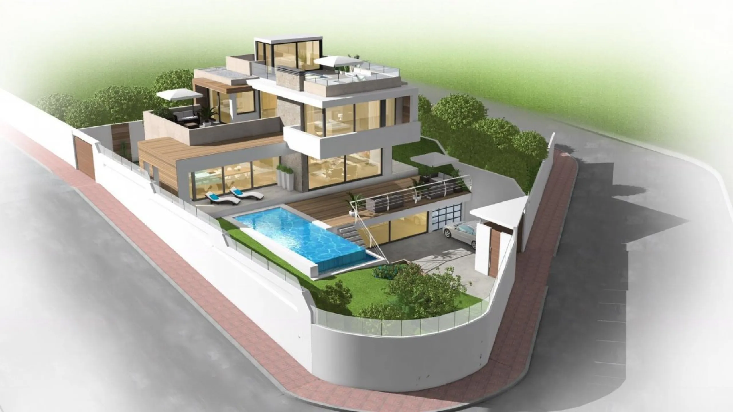 Se vende villa nueva. Precio 890,000