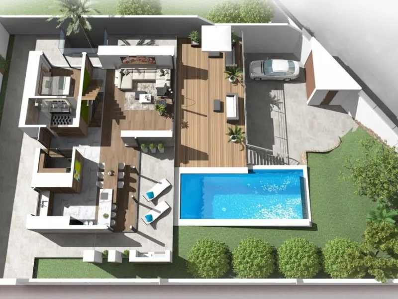 Se vende villa nueva. Precio 890,000