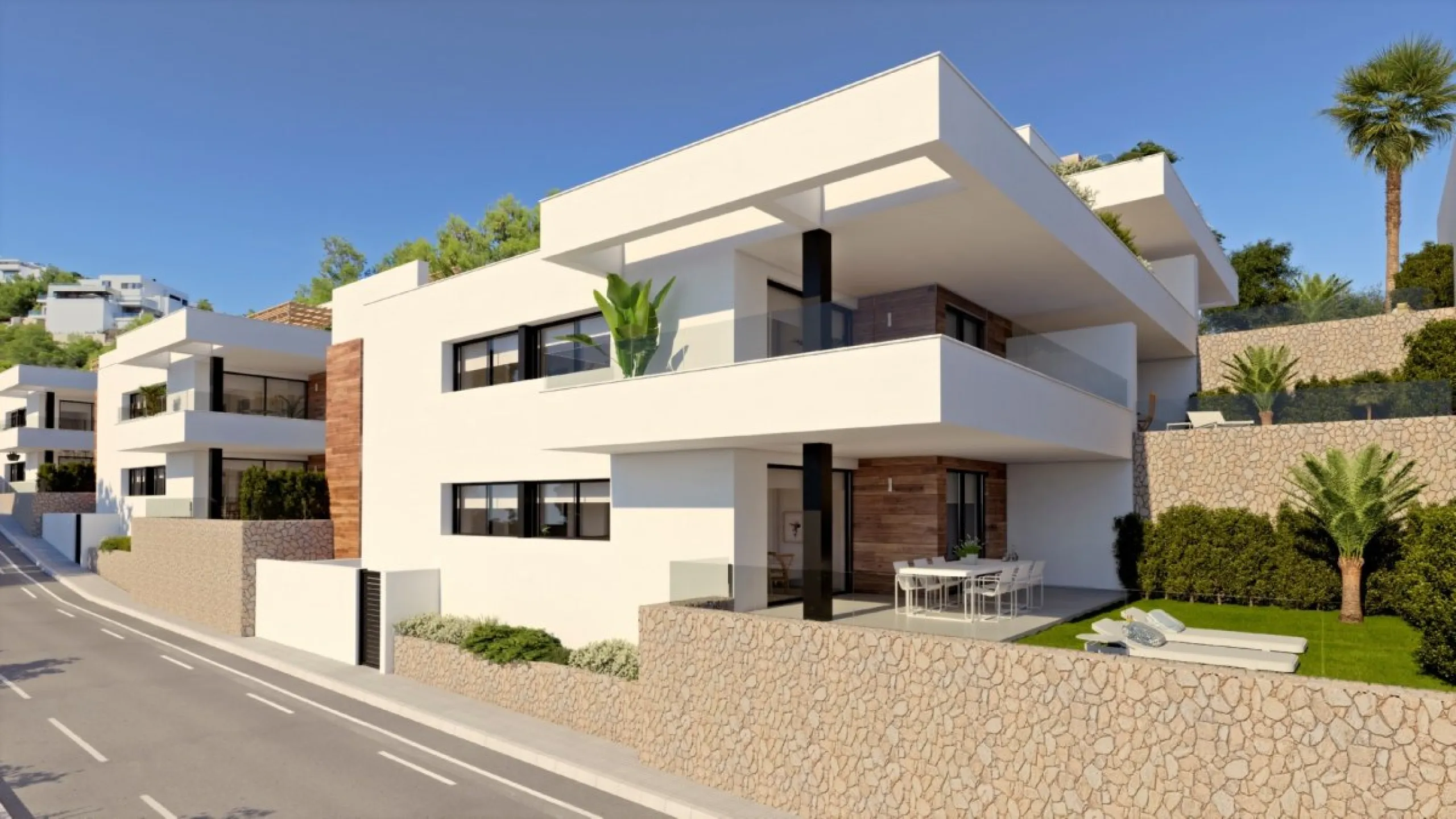 Moderno apartamento con impresionantes vistas en Benitachell.