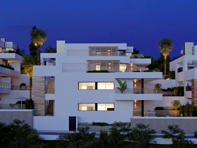 Moderno apartamento con impresionantes vistas en Benitachell.