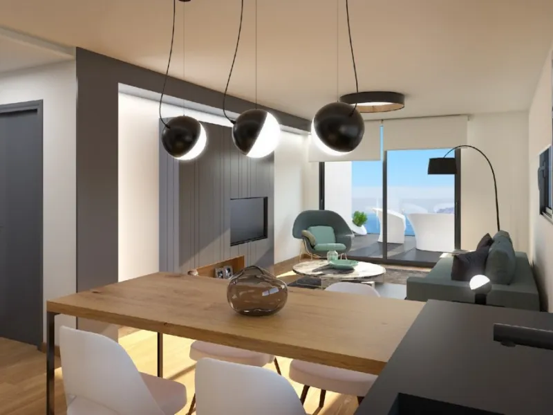 Moderno apartamento con impresionantes vistas en Benitachell.