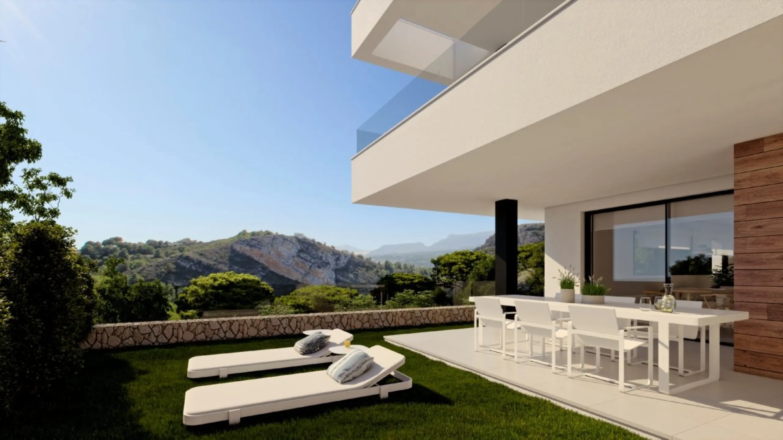 Moderno apartamento con impresionantes vistas en Benitachell.
