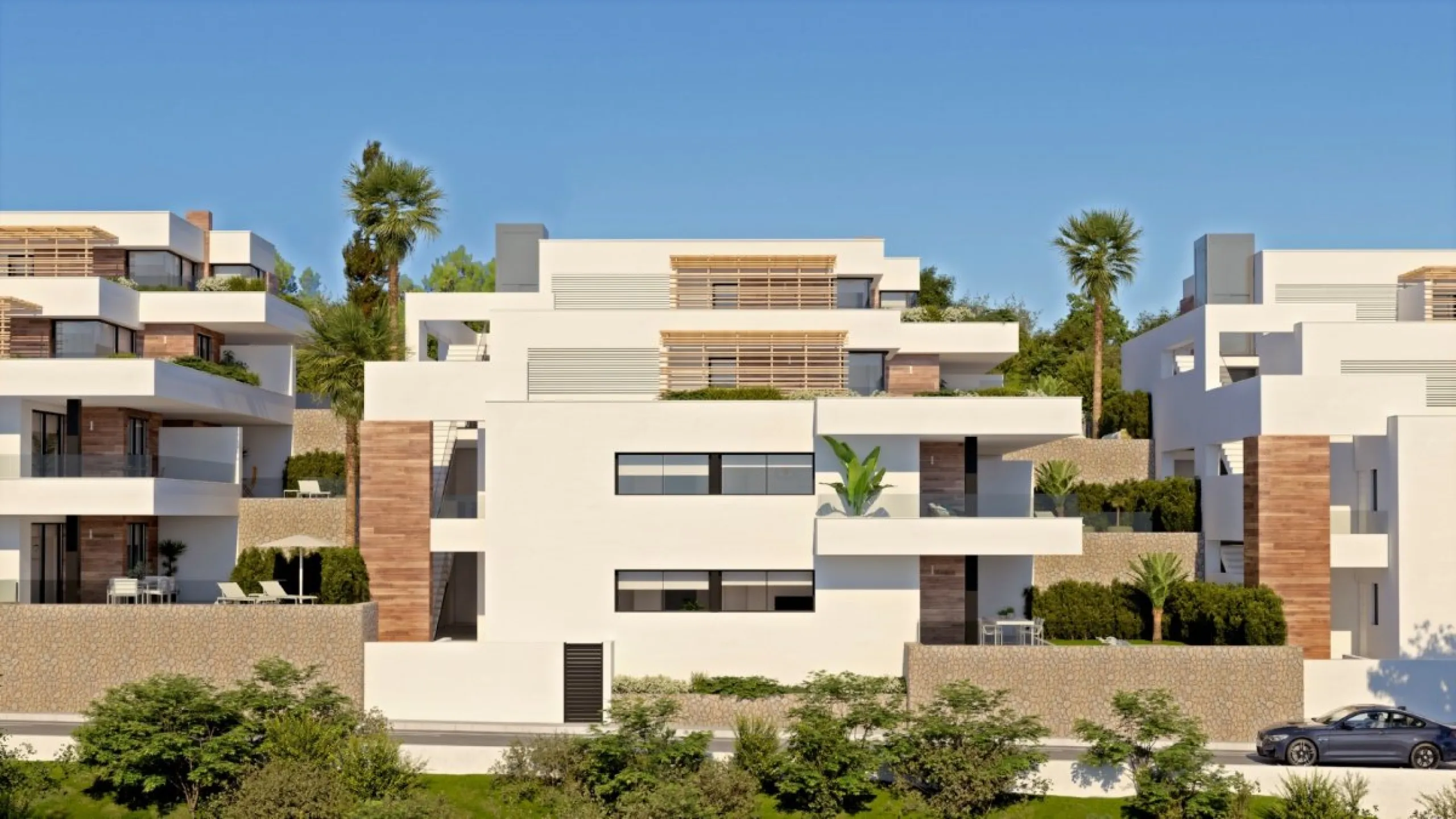 Moderno apartamento con impresionantes vistas en Benitachell.