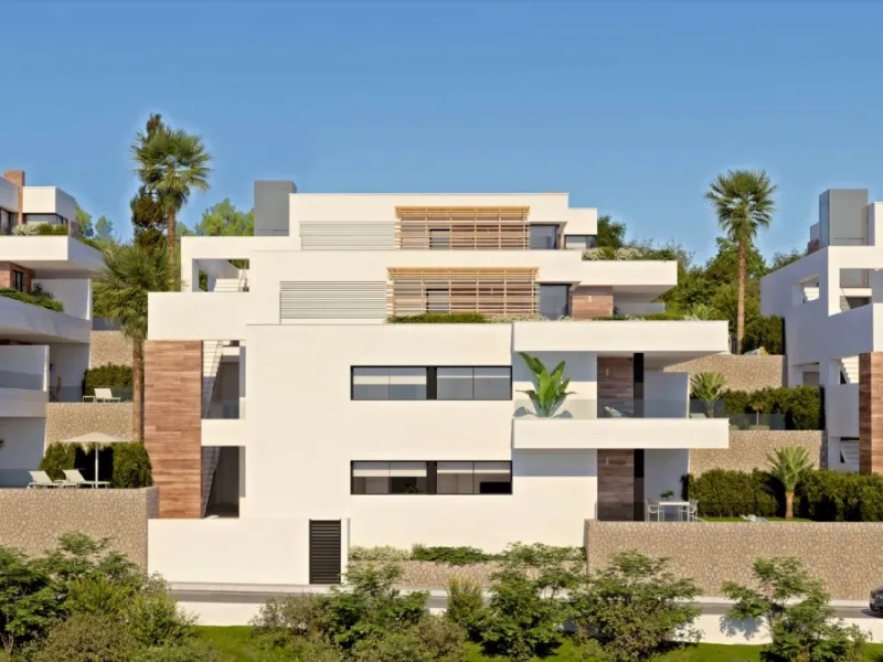 Moderno apartamento con impresionantes vistas en Benitachell.