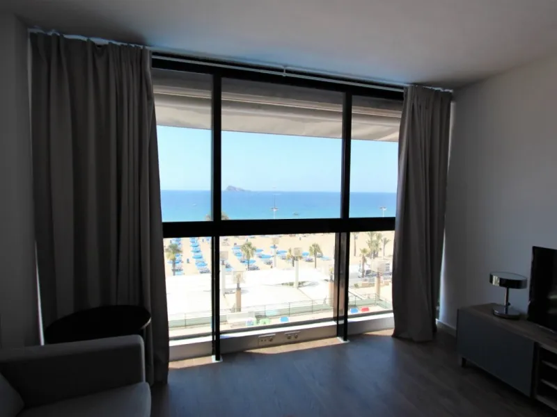 Apartment in first line of the Levante beach in Benidorm