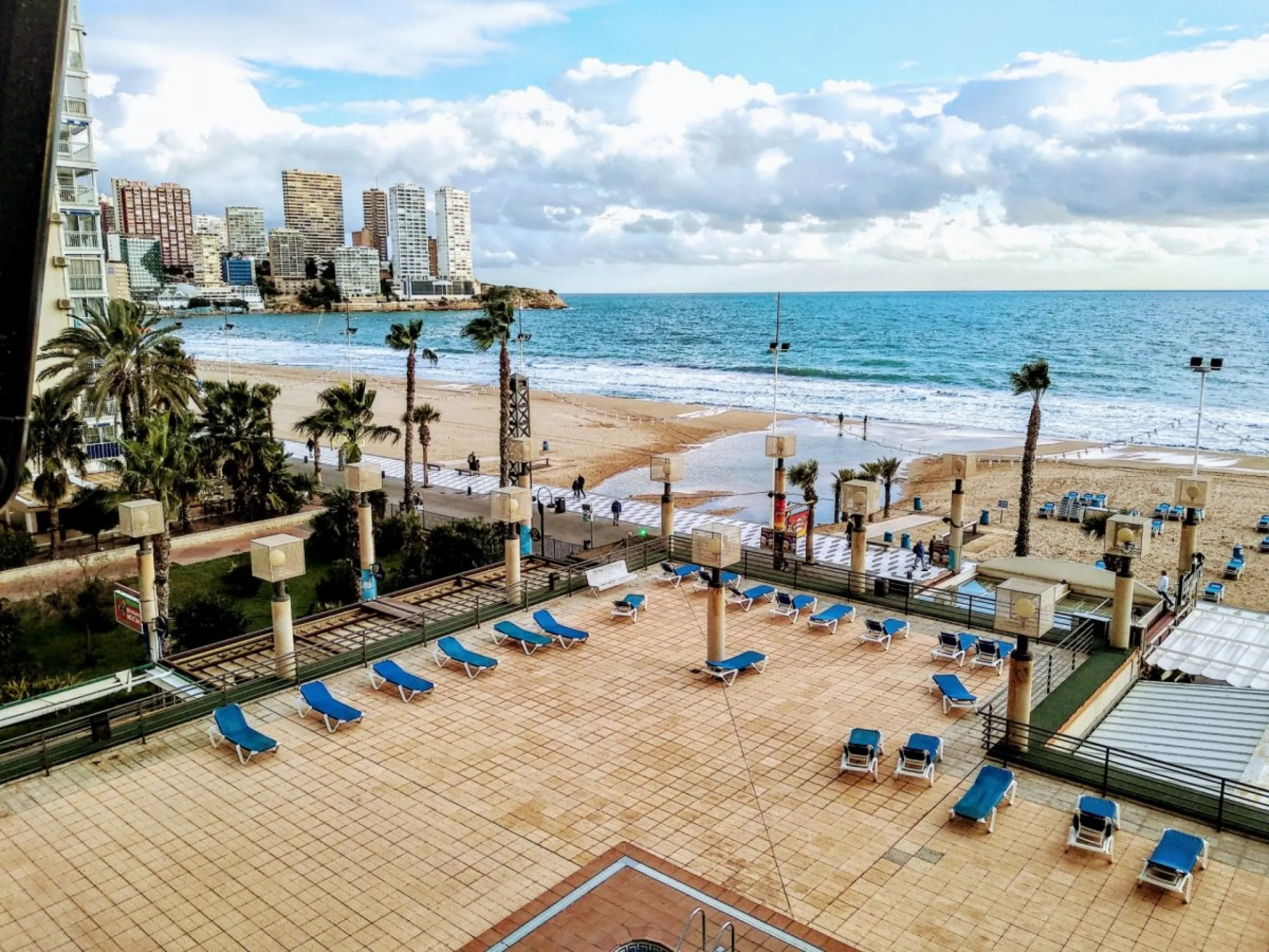 Apartment in first line of the Levante beach in Benidorm