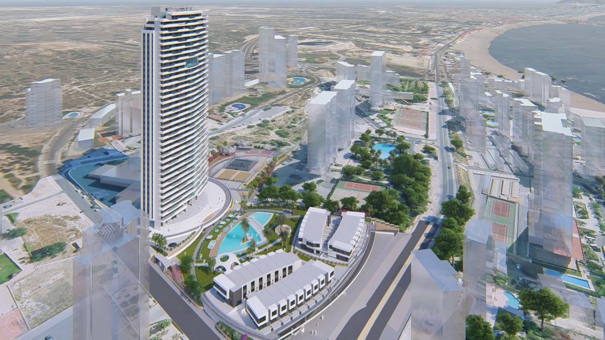 Apartments with spectacular views and great location in Benidorm
