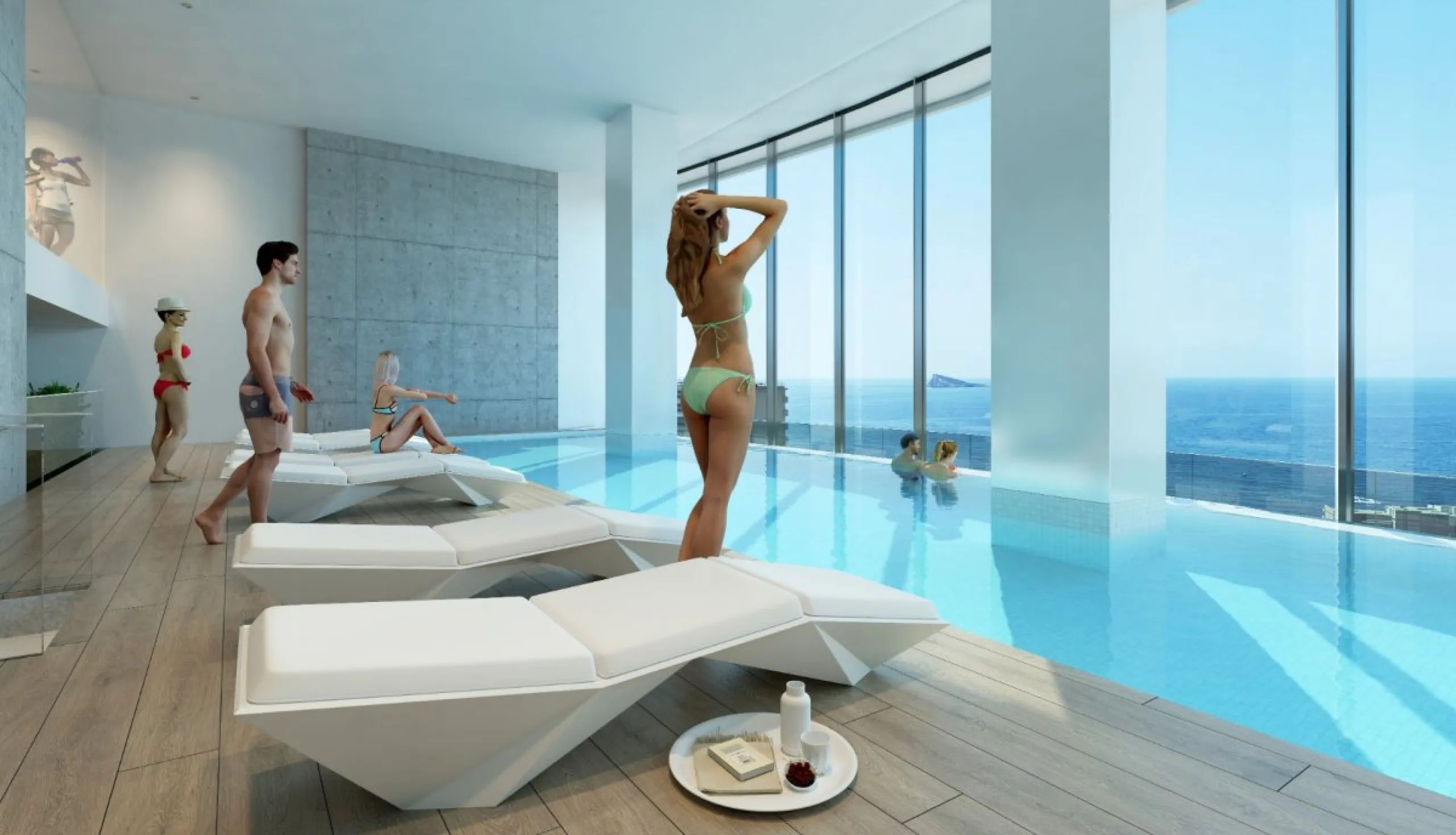 Apartments with spectacular views and great location in Benidorm