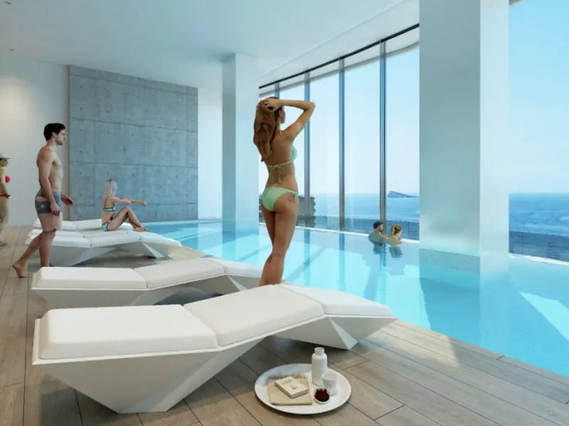 Apartments with spectacular views and great location in Benidorm