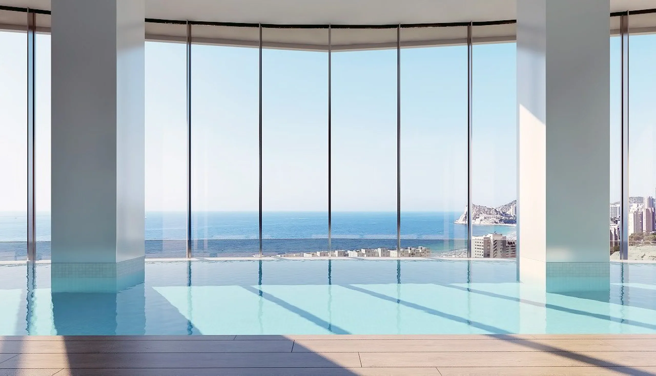 Apartments with spectacular views and great location in Benidorm