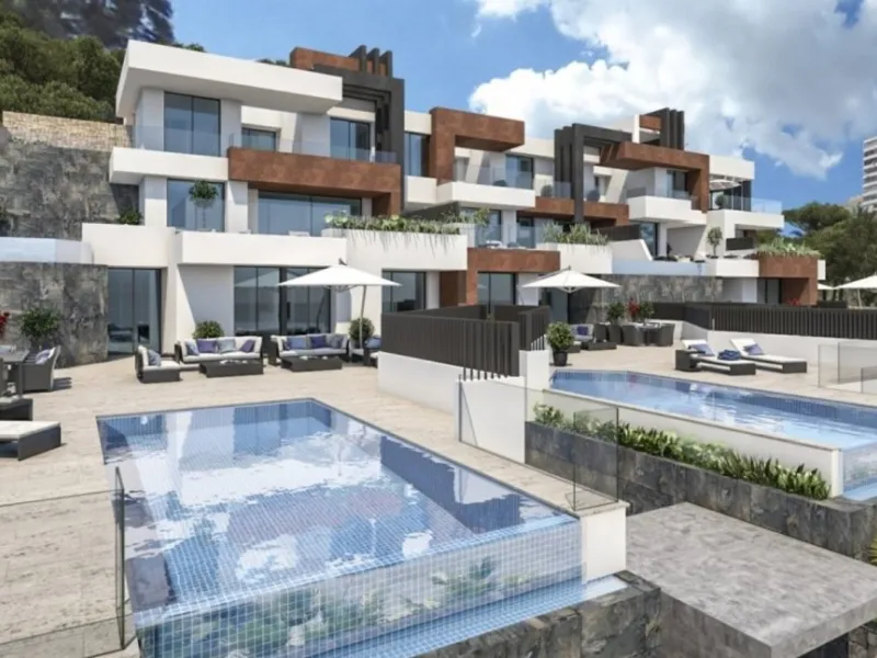 Apartamento dúplex en primera línea de la playa de Poniente