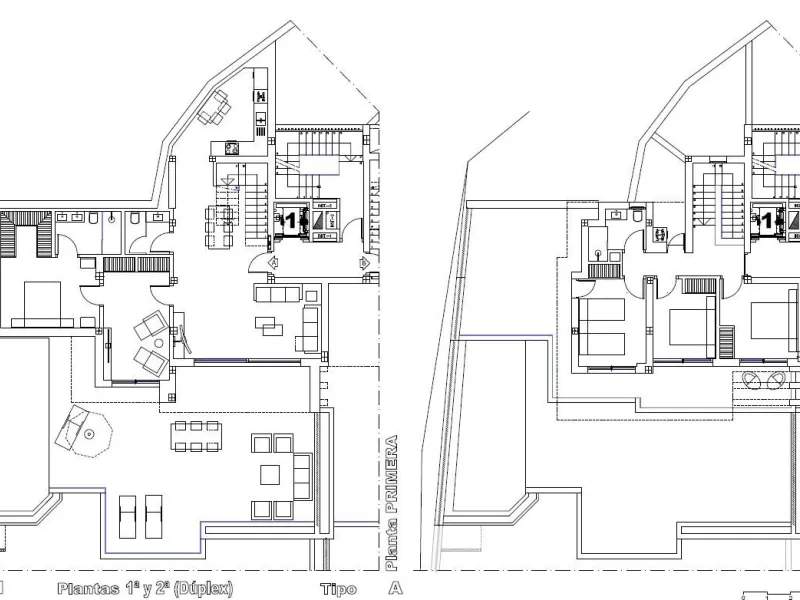 Apartamento dúplex en primera línea de la playa de Poniente