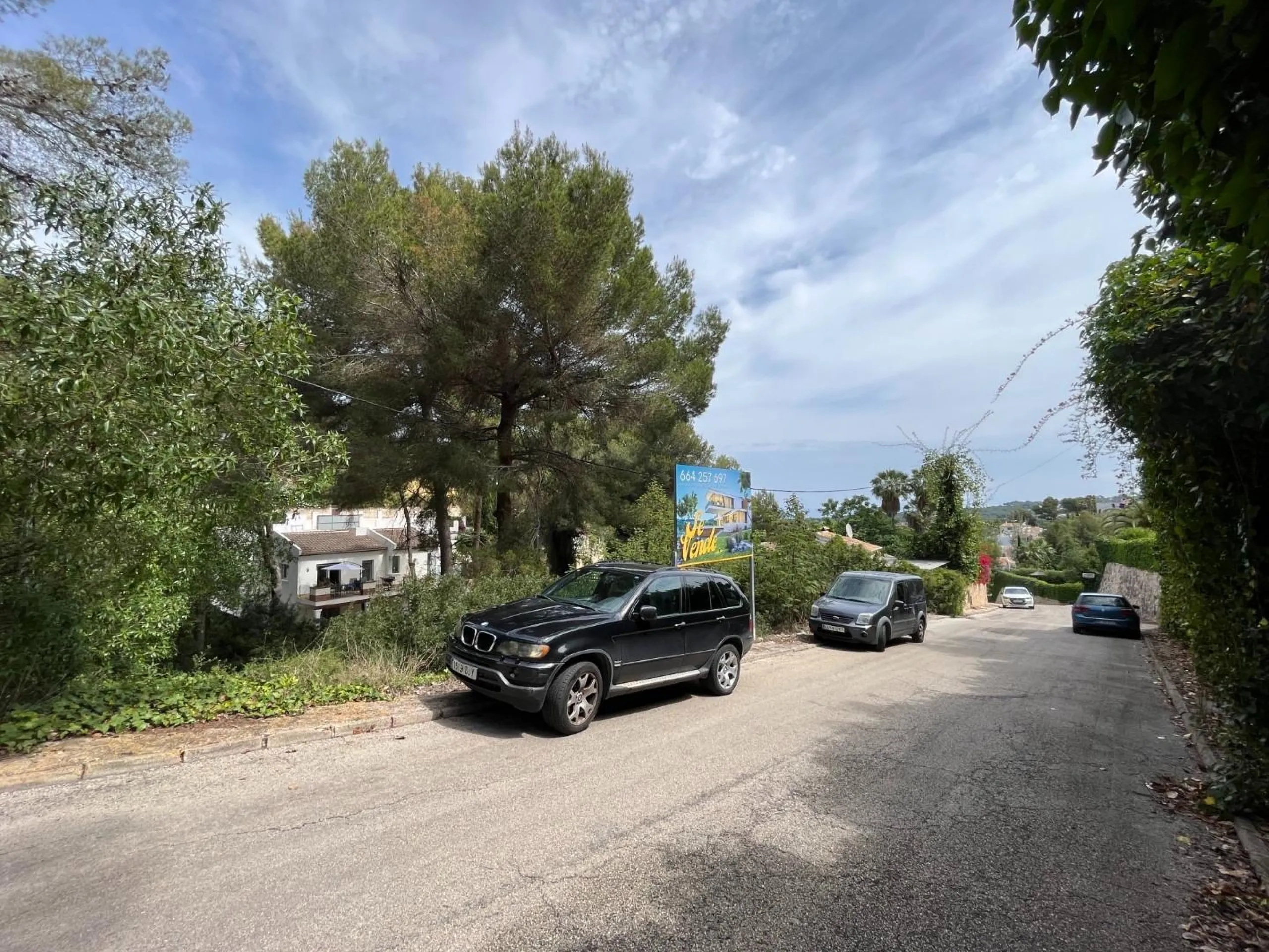 Magnífica parcela con vistas al mar en Javea