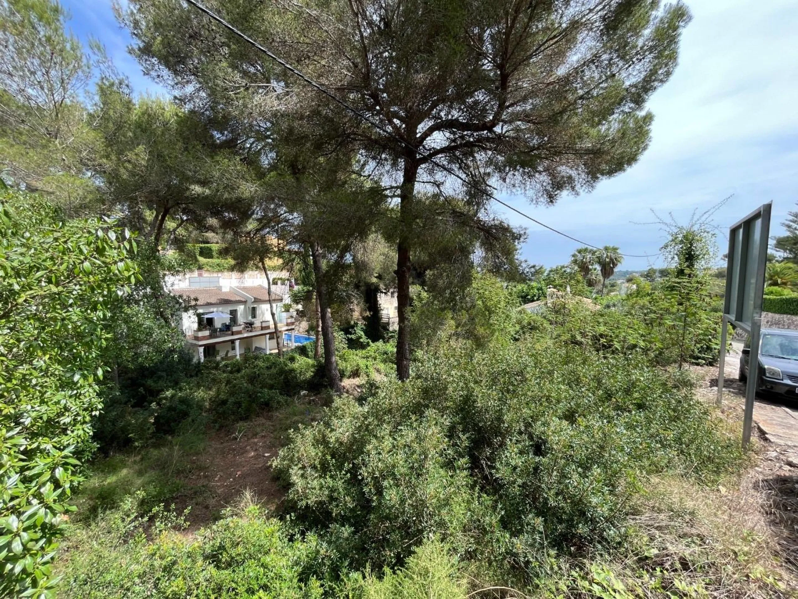 Magnífica parcela con vistas al mar en Javea