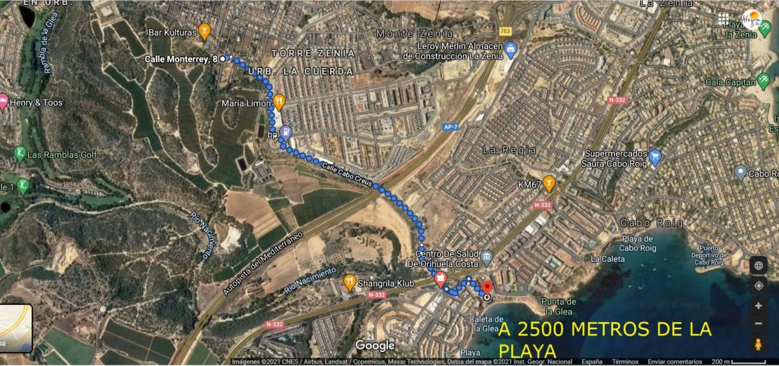 CAMPOAMOR, SPECTACULAR FINCA, 3500 M2 PLOT WITH 2 HOUSES, PRIVATE POOL, 2500 METERS FROM THE BEACH