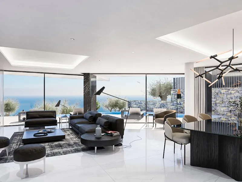 Nueva Promocion en Calpe de 6 Villas de lujo modernas e independientes con vistas al mar