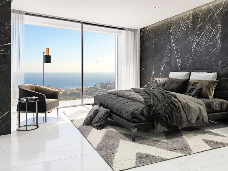 Nueva Promocion en Calpe de 6 Villas de lujo modernas e independientes con vistas al mar