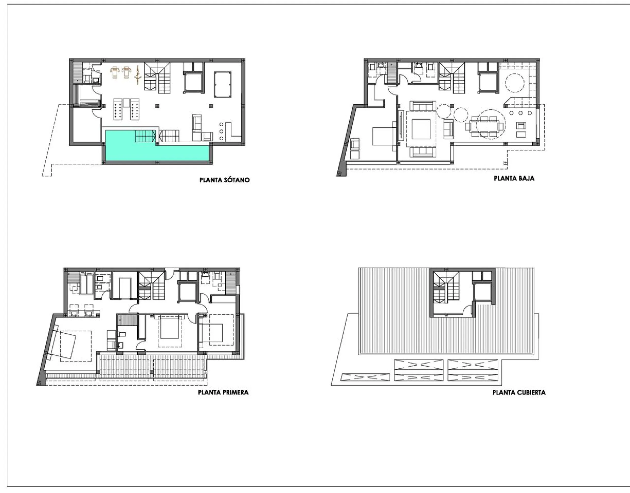 Nueva Promocion en Calpe de 6 Villas de lujo modernas e independientes con vistas al mar