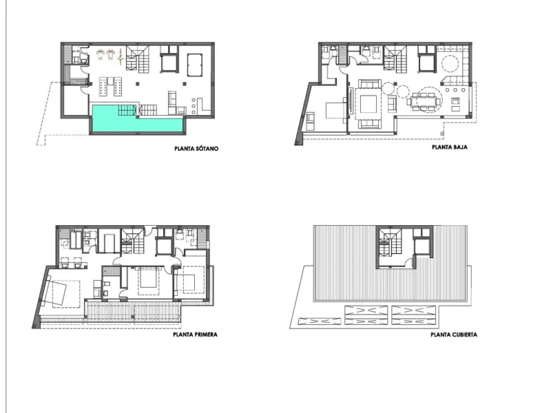 Nueva Promocion en Calpe de 6 Villas de lujo modernas e independientes con vistas al mar