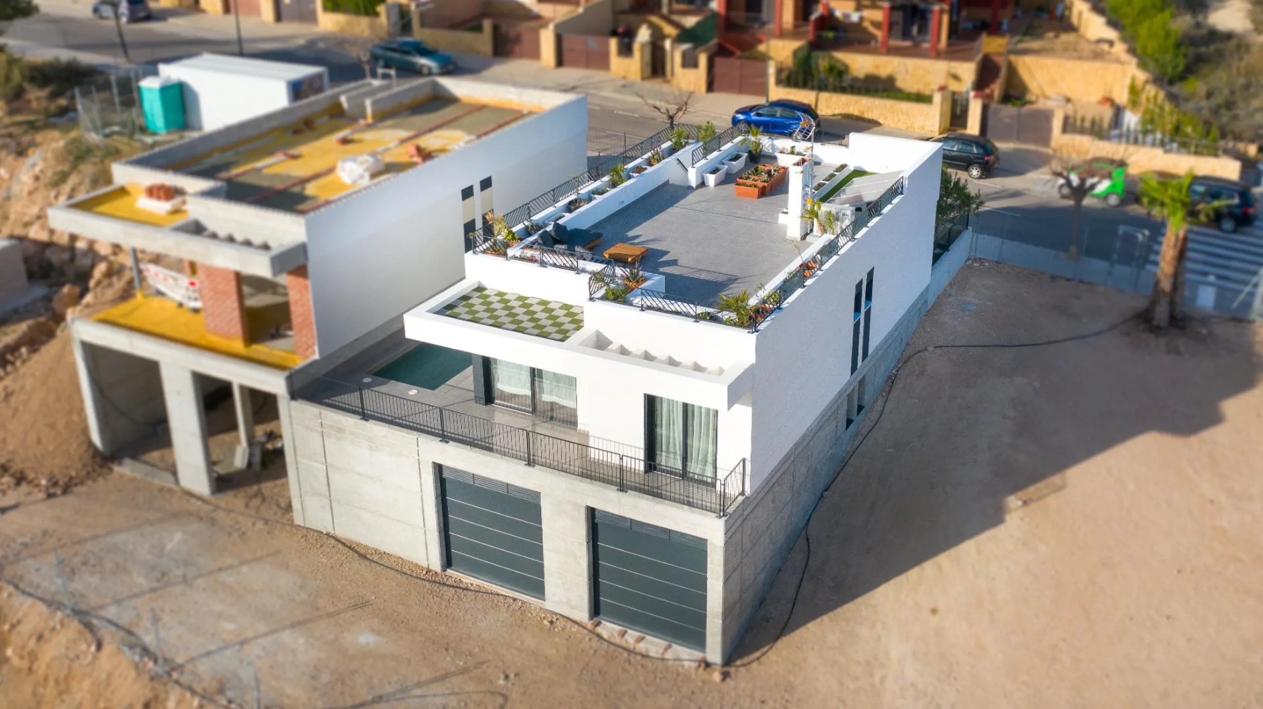 Brand new independent villas with sea views at Polop