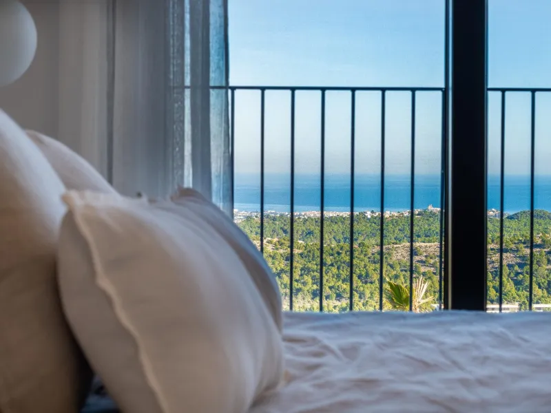 Brand new independent villas with sea views at Polop