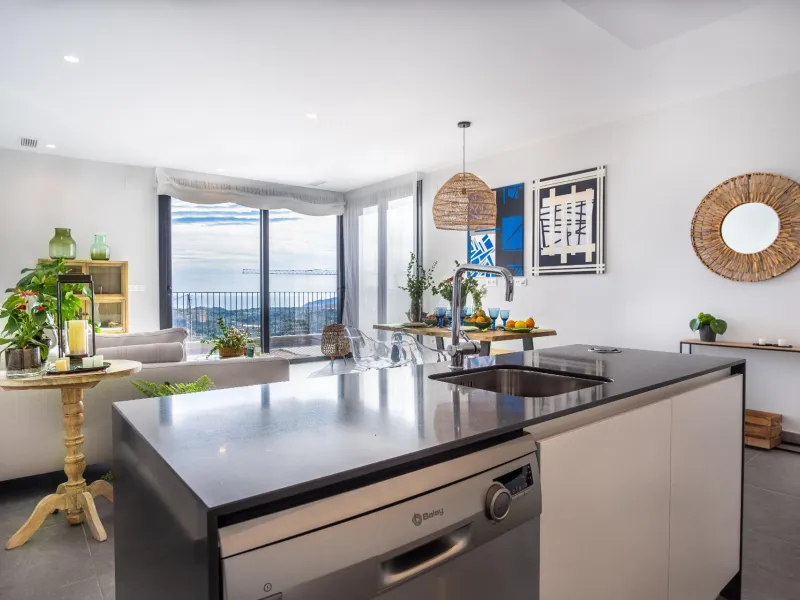 Brand new independent villas with sea views at Polop