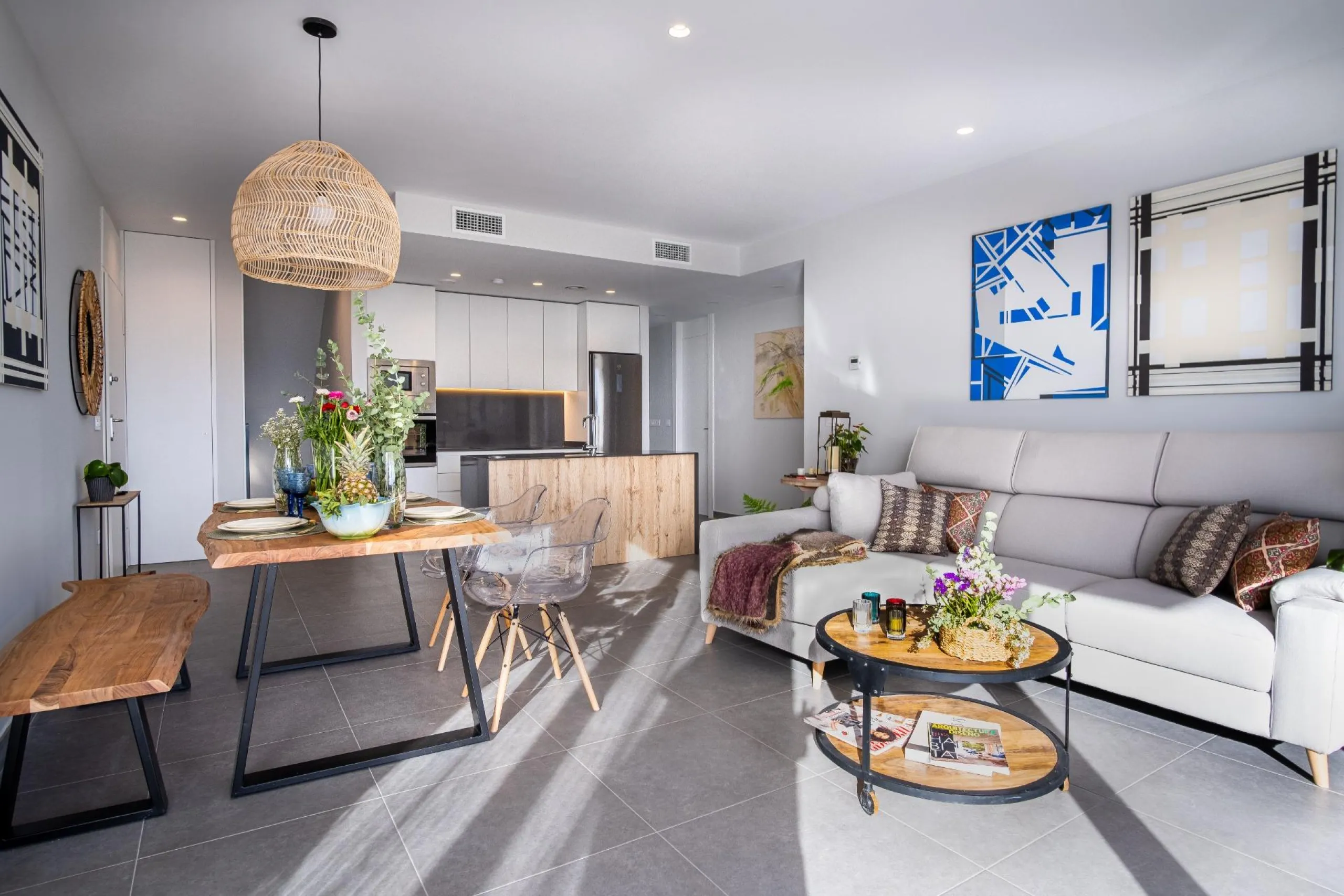 Brand new independent villas with sea views at Polop