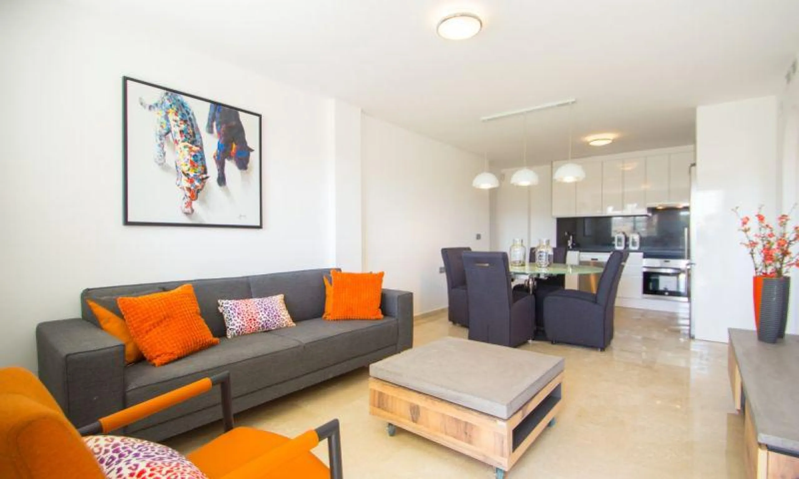 Luxury apartment between sea and golf in Orihuela Costa
