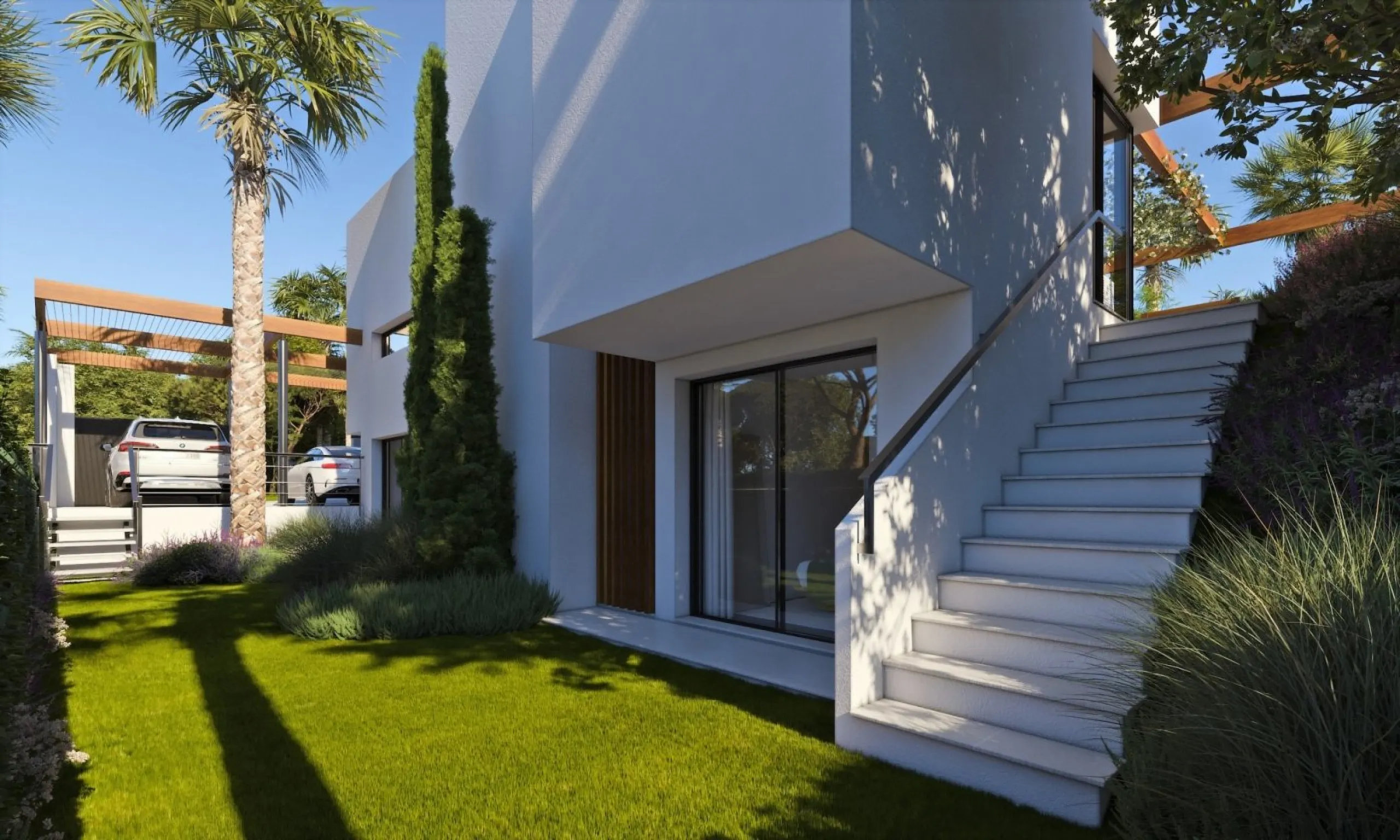 VILLAS DE LUJO DE OBRA NUEVA A 2 MINUTOS ANDANDO A LA PLAYA de AGUAMARINA