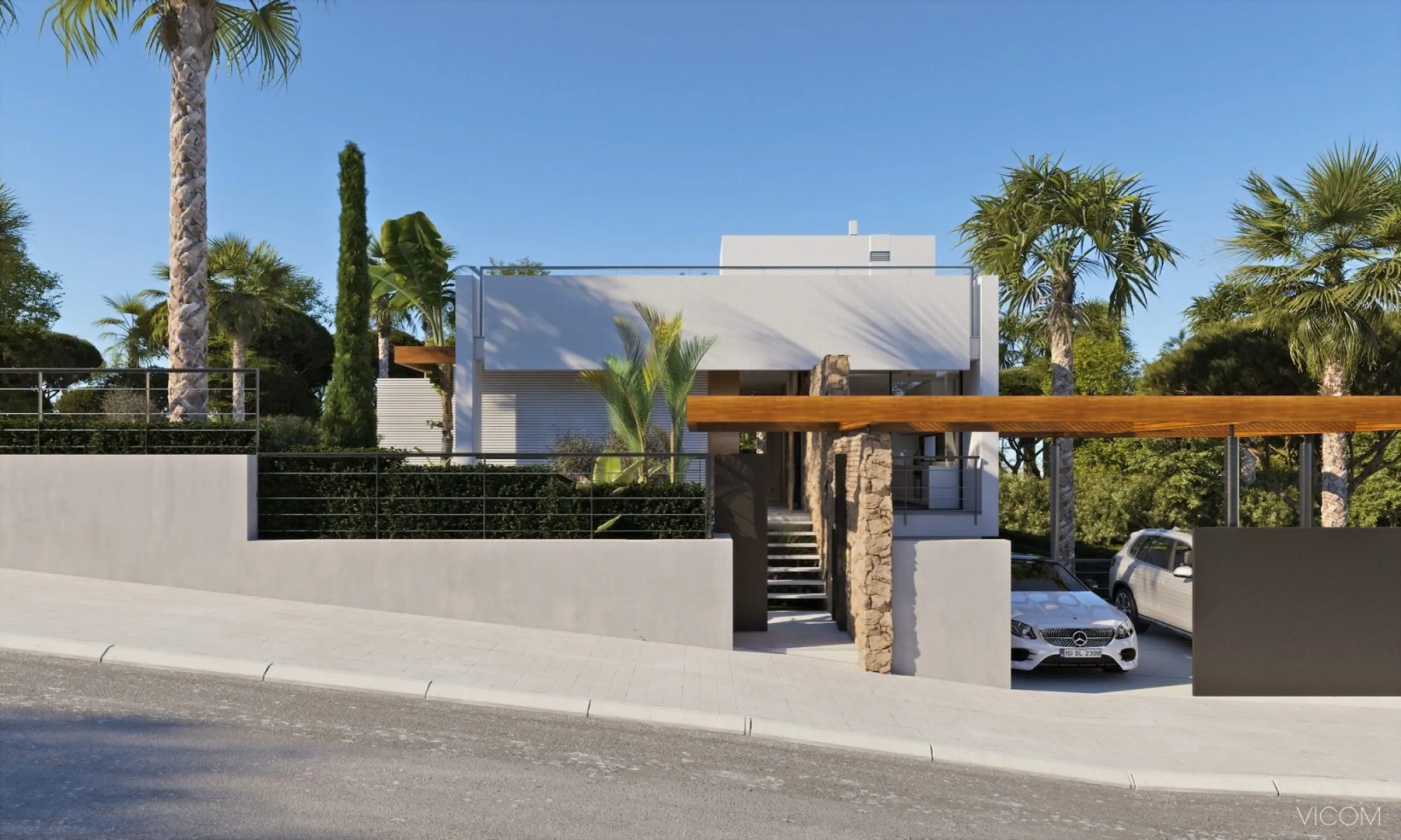 VILLAS DE LUJO DE OBRA NUEVA A 2 MINUTOS ANDANDO A LA PLAYA de AGUAMARINA