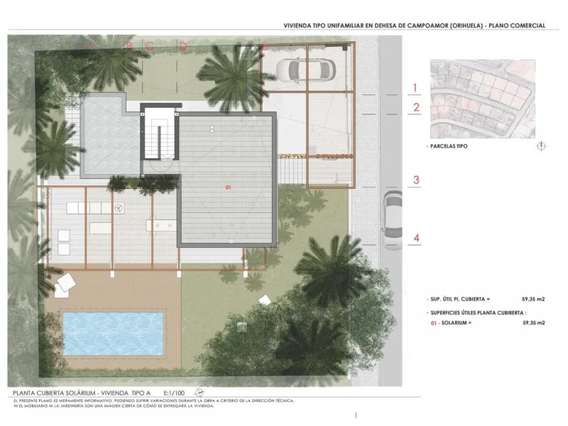 VILLAS DE LUJO DE OBRA NUEVA A 2 MINUTOS ANDANDO A LA PLAYA de AGUAMARINA