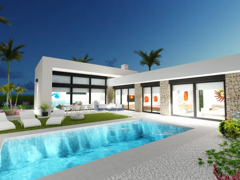 MODERN VILLAS IN CALASPARRA WITH PRIVATE POOL !!!