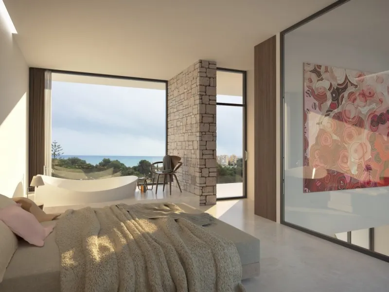 NEW CONSTRUCTION VILLAS 250 m FROM THE BEACH IN CAMPOAMOR