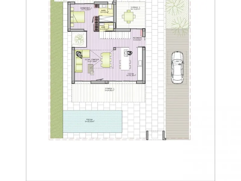 NEW CONSTRUCTION VILLAS 250 m FROM THE BEACH IN CAMPOAMOR