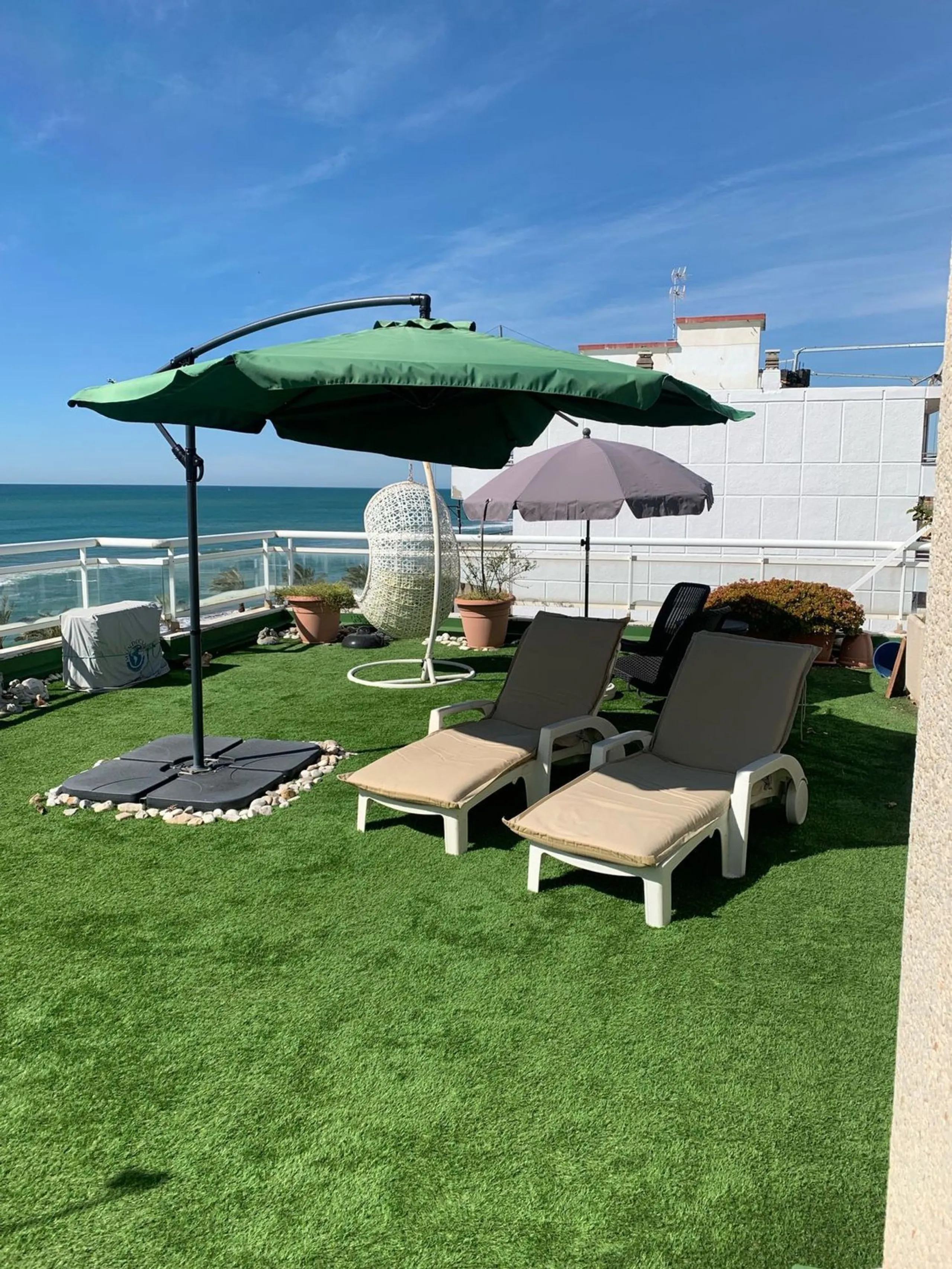 Apartamento luminoso con vistas al mar en El Mas Mel, Calafell
