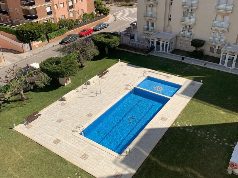 Apartamento luminoso con vistas al mar en El Mas Mel, Calafell