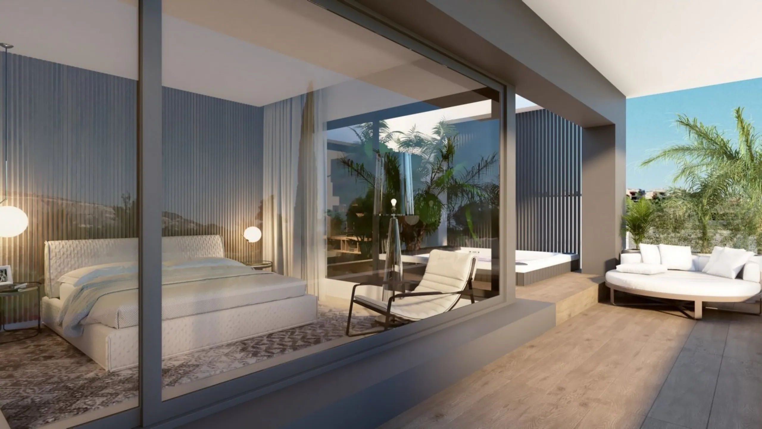 NEW BUILD LUXURY FIRST LINE VILLA IN ALGORFA GOLF COURSE