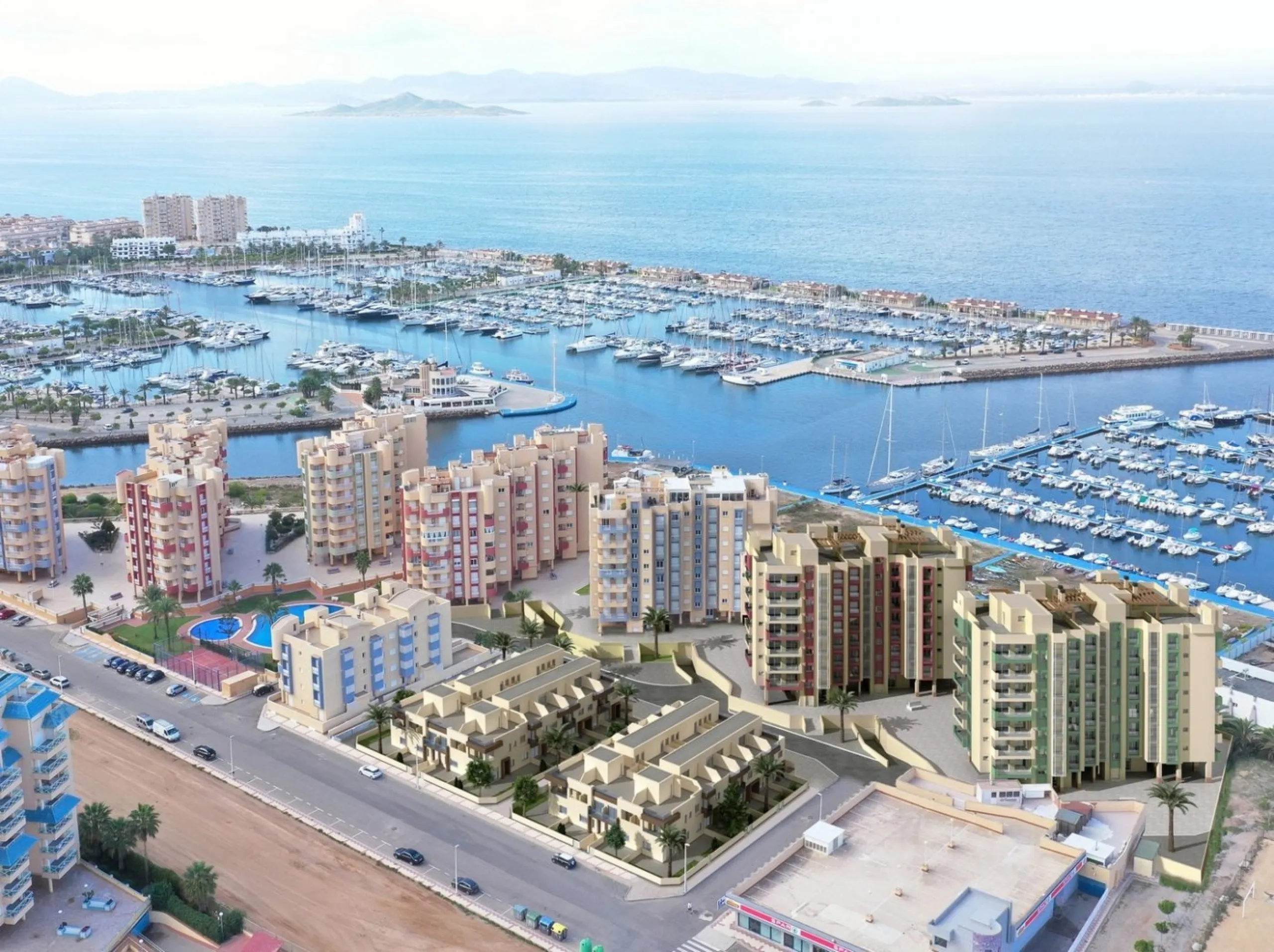BEAUTIFUL SEA VIEW APARTMENTS IN LA MANGA