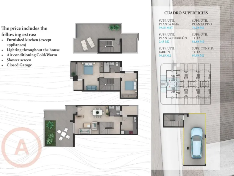 BEAUTIFUL TOWNHOUSES IN LA MANGA