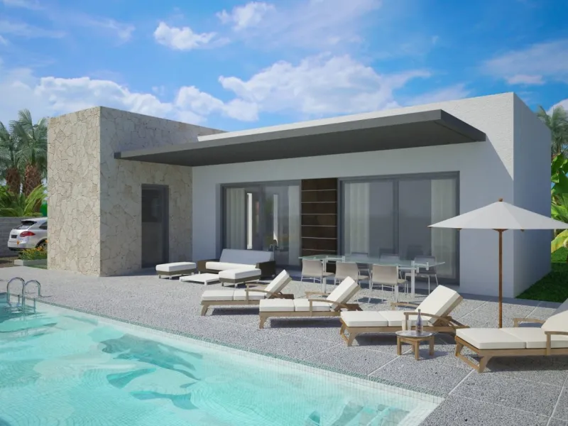 VILLAS MODERNAS DE OBRA NUEVA EN BENIJOFAR