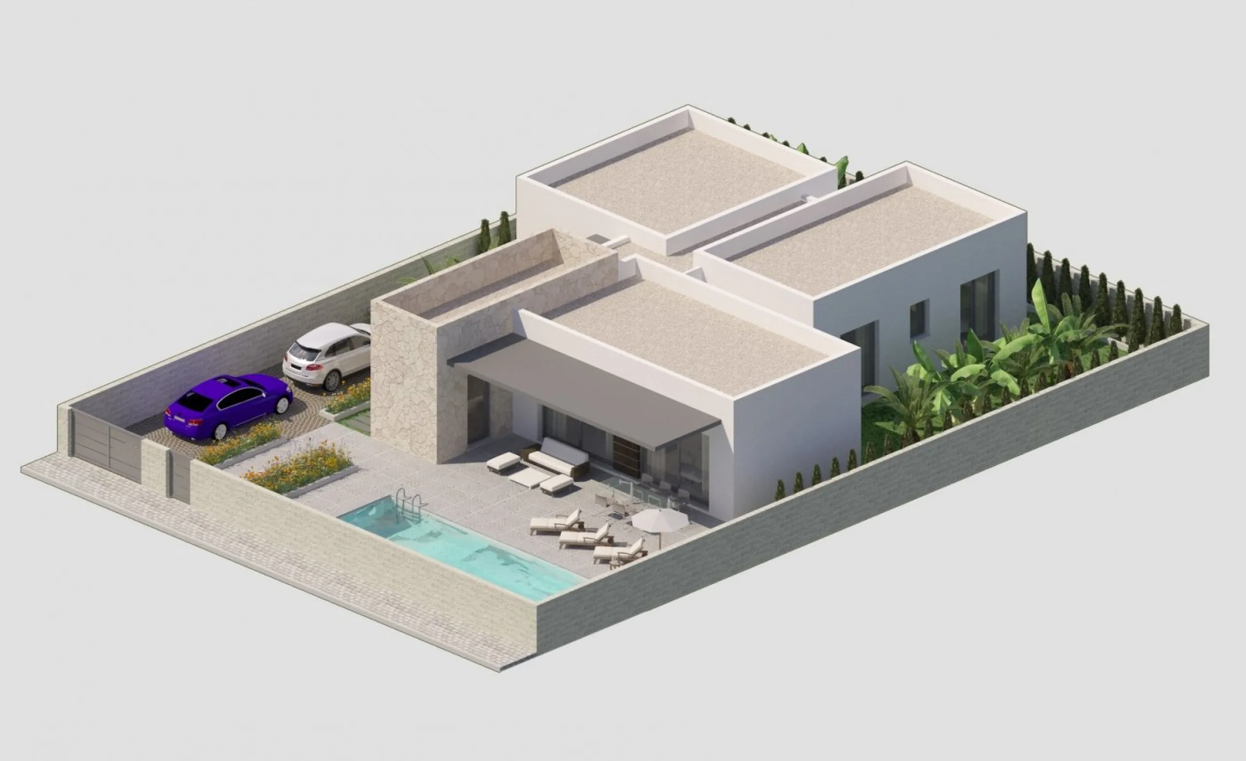 NEW BUILD MODERN VILLAS IN BENIJOFAR