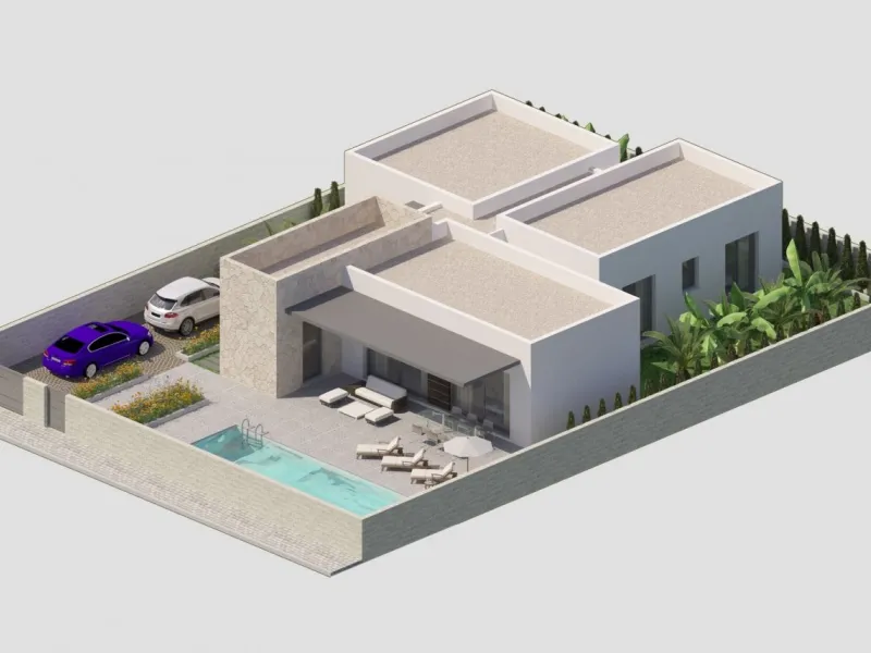 NEW BUILD MODERN VILLAS IN BENIJOFAR