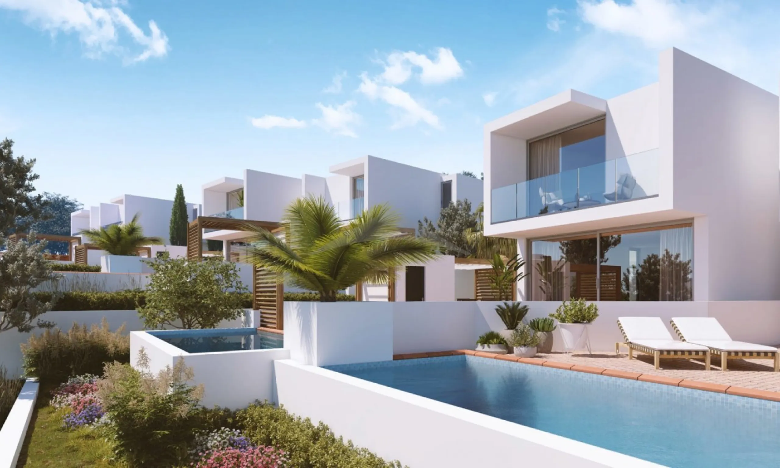 Villas pareadas exclusivas en El Portet de Moraira