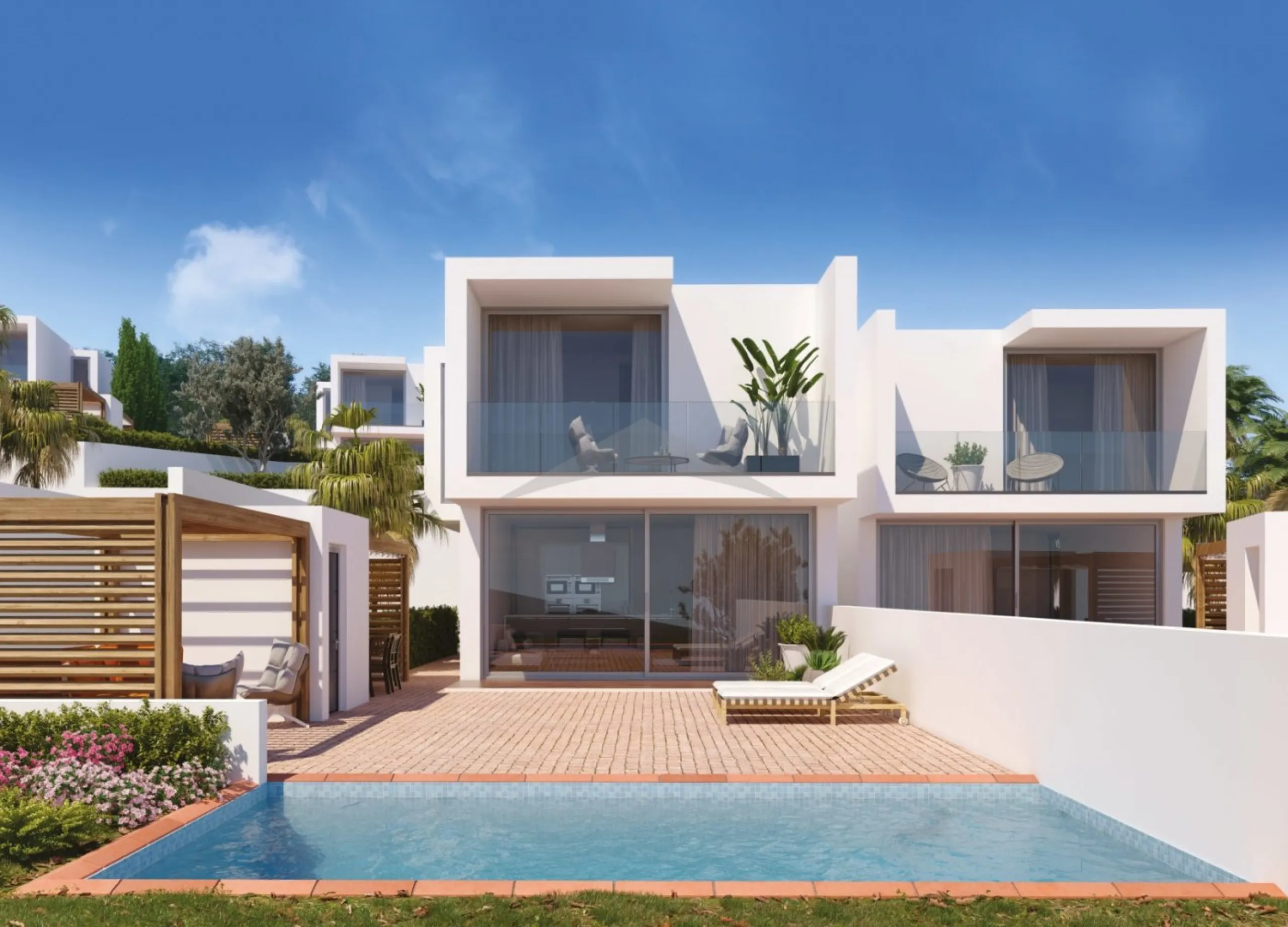 Villas pareadas exclusivas en El Portet de Moraira