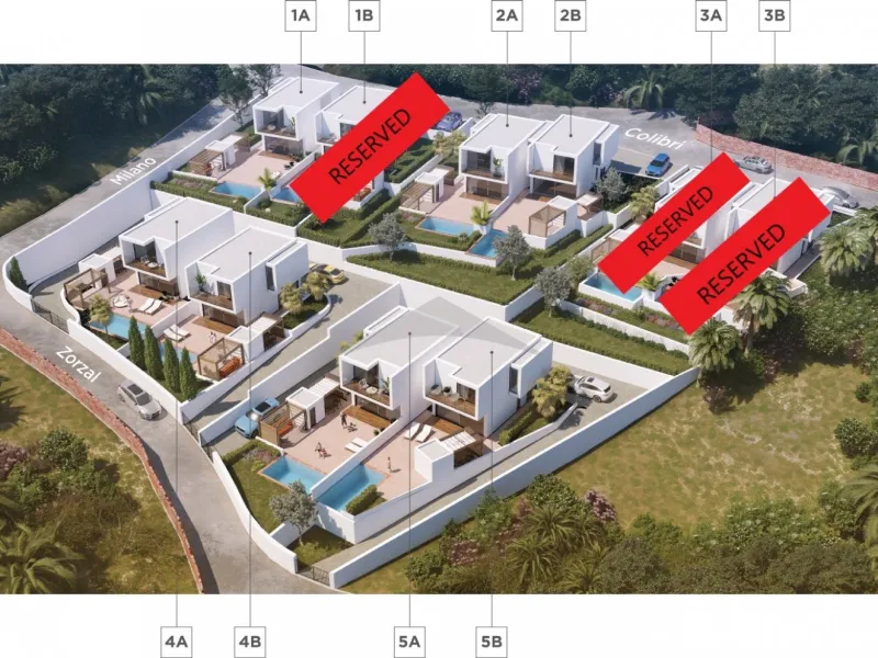 Villas pareadas exclusivas en El Portet de Moraira